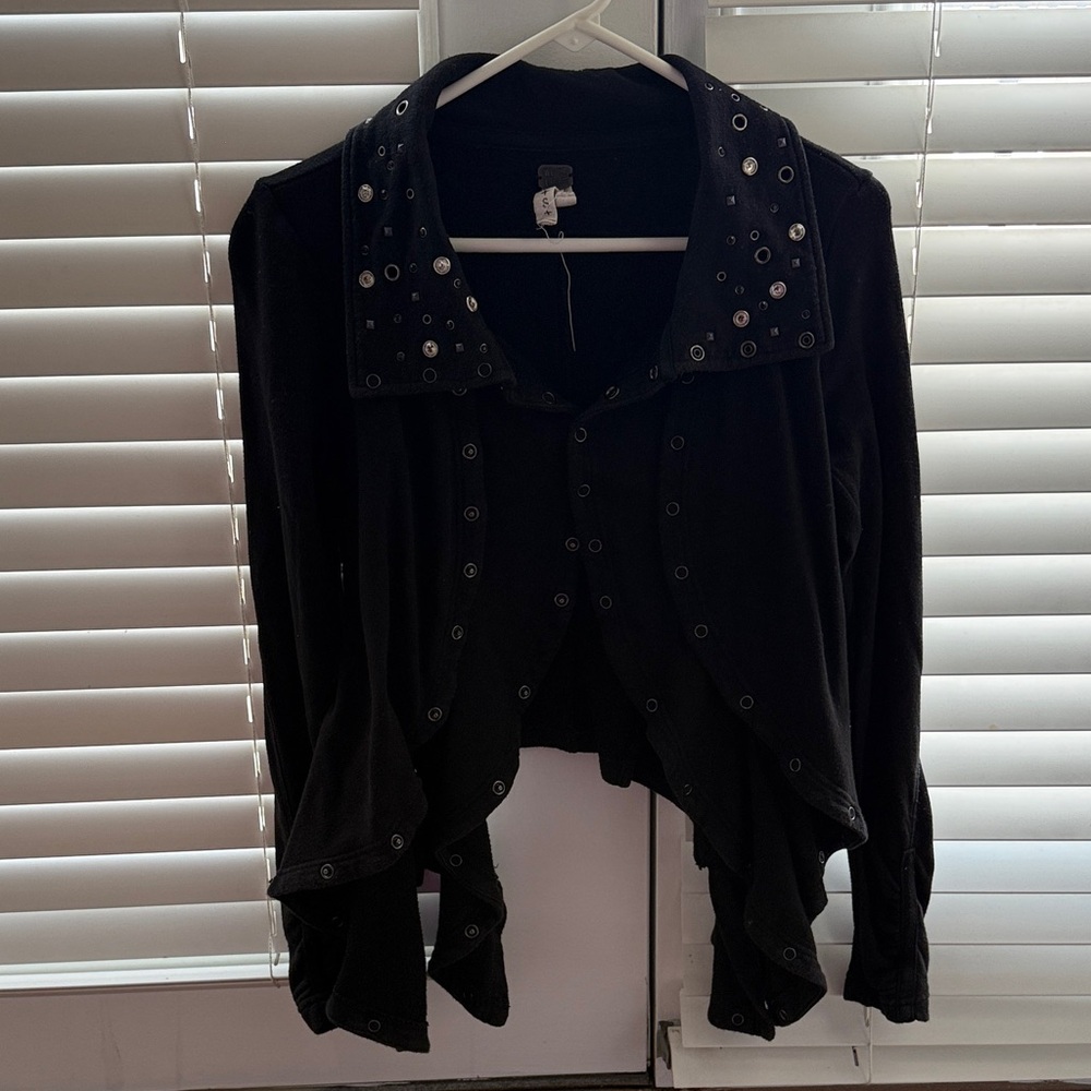 We The Free Black Studded Jacket